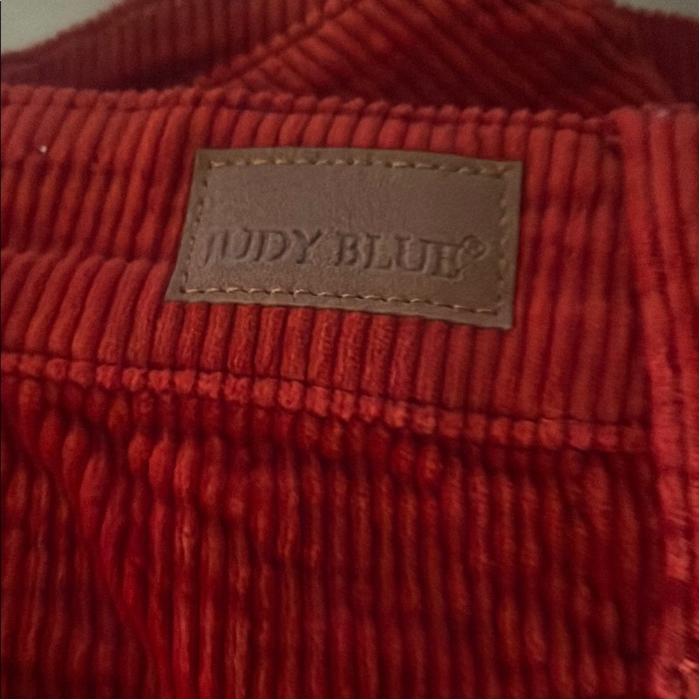 Judy Blue Red Corduroy Pants